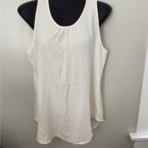 Van Heusen White Relaxed Tank Top